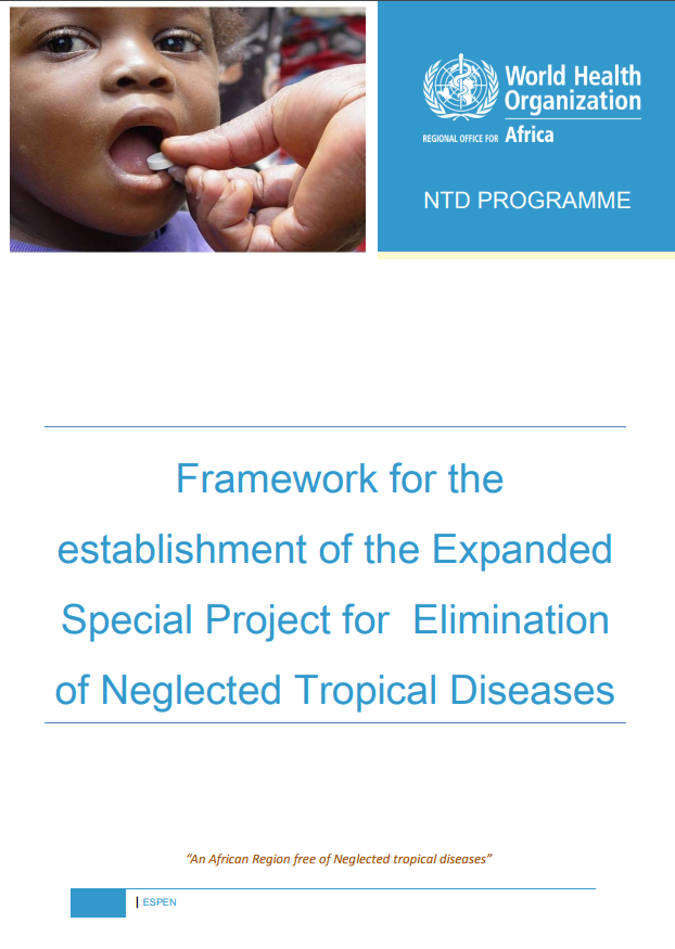 Framework for the establishment of the ExpandedSpecial Project for Elimination of Neglected Tropical Diseases