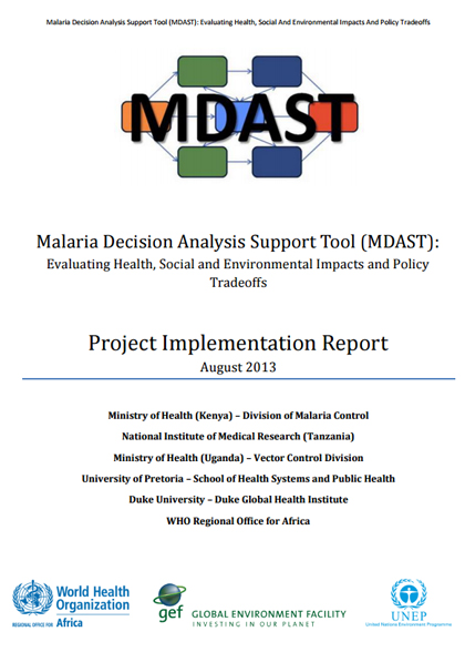 Malaria Decision Analysis Support Tool (MDAST)