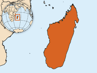 Map of Madagascar
