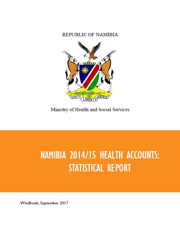 Namibia 2014/15 Health Accounts Statistical Report 
