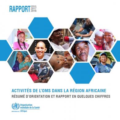 Activités de l’OMS dans la Région africaine 2017-2018 : résumé d’orientation et rapport en quelques chiffres