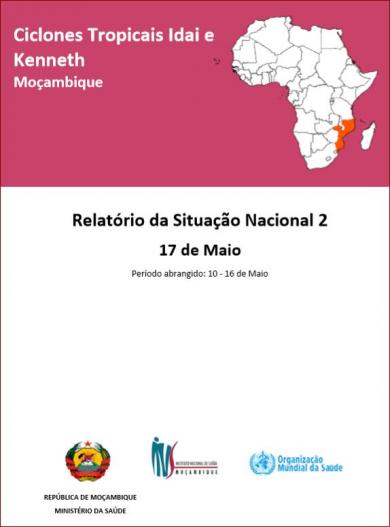 Ciclones Idai e Kenneth Moçambique - Relatório da Situação Nacional 2