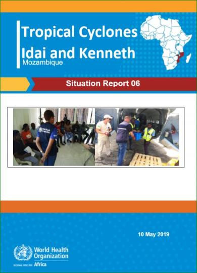 Mozambique Situation Report 6 - cover