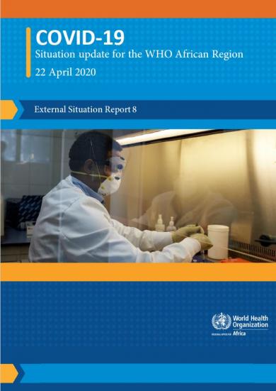 Situation reports on COVID-19 outbreak - Sitrep 08, 22 April 2020
