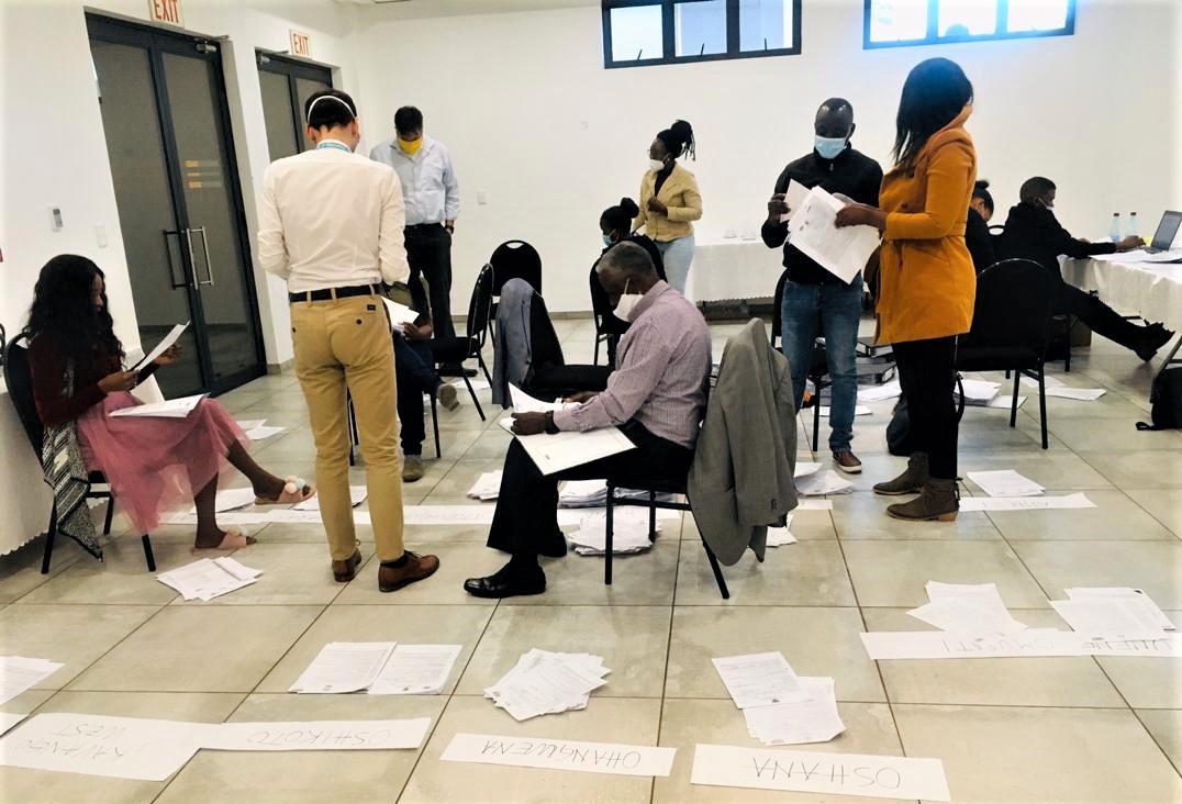 COVID-19 Data management team ( MOHSS, CDC, WHO, UNICEF, Health Information Systems Programme Namibia and other partners) is conducting a series of training sessions on data management targeting all regions and health districts.