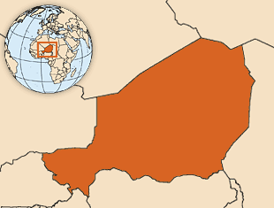 Map of Niger