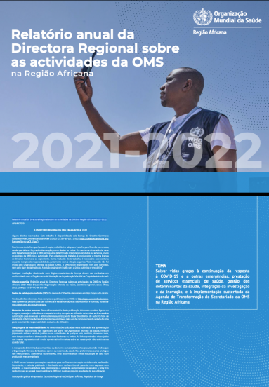 Relatório anual da Directora Regional sobre as actividades da OMS na Região Africana 2021-2022