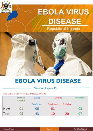 Ebola Virus Disease in Uganda SitRep - 15