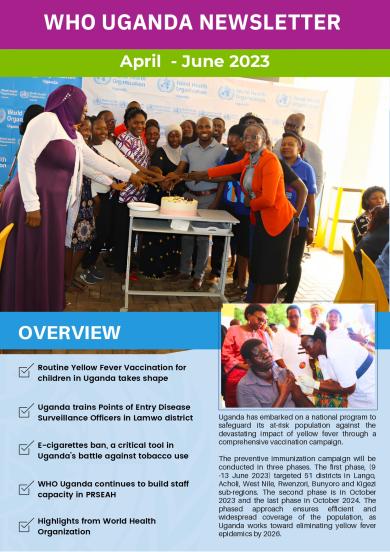 WHO Uganda Newsletter (April-June 2023)