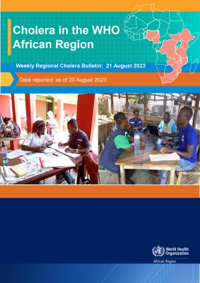 Weekly Regional Cholera Bulletin: 21 August 2023