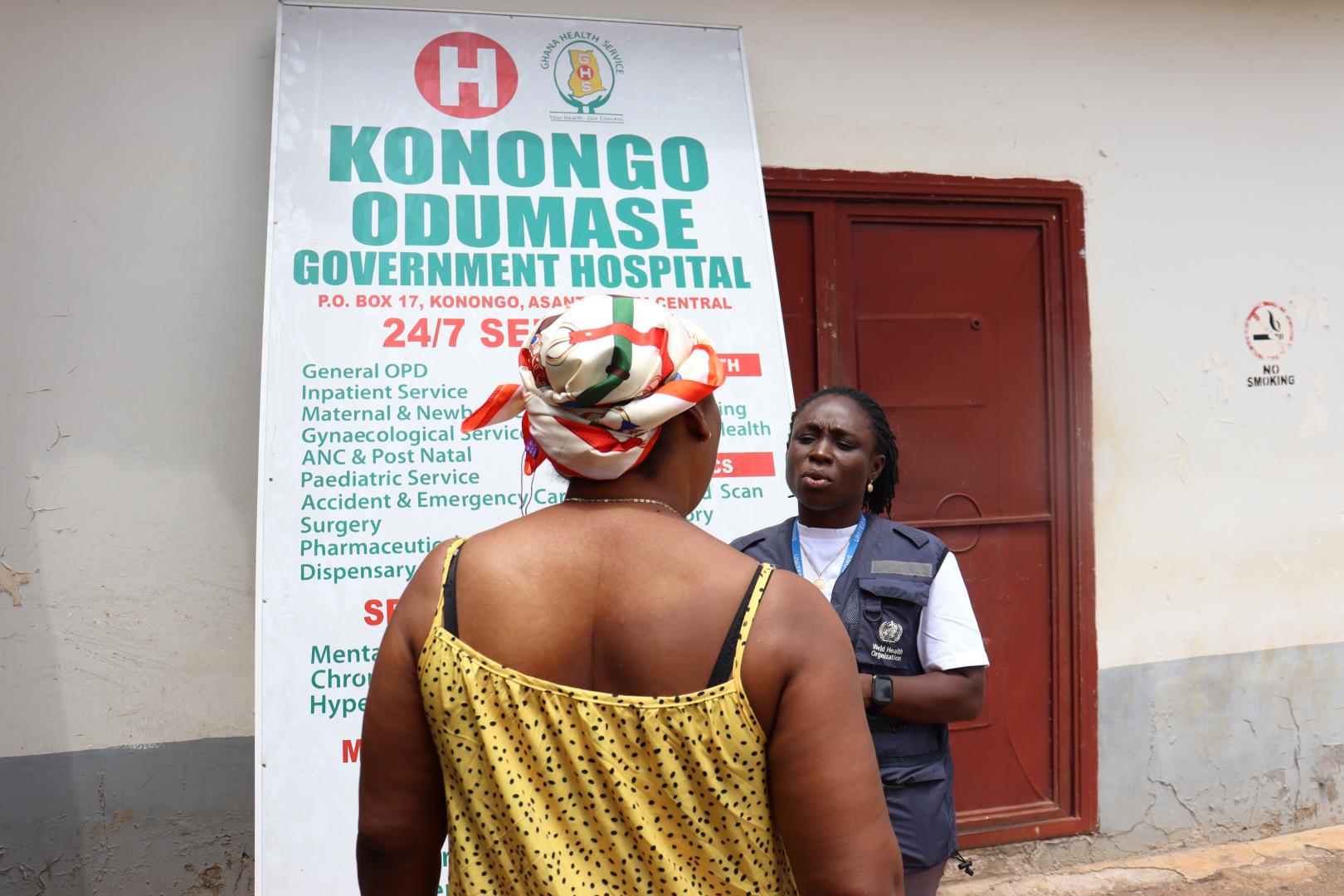 Expanding and improving mental health care services in Ghana, WHO