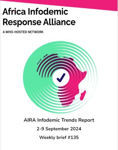 AIRA Infodemic Trends Report 2-9 September 2024