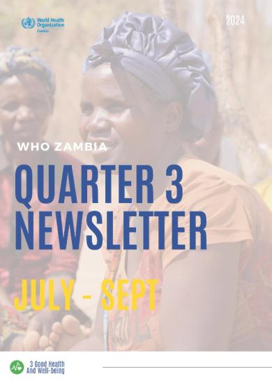 WHO Zambia Quarter Three Newsletter