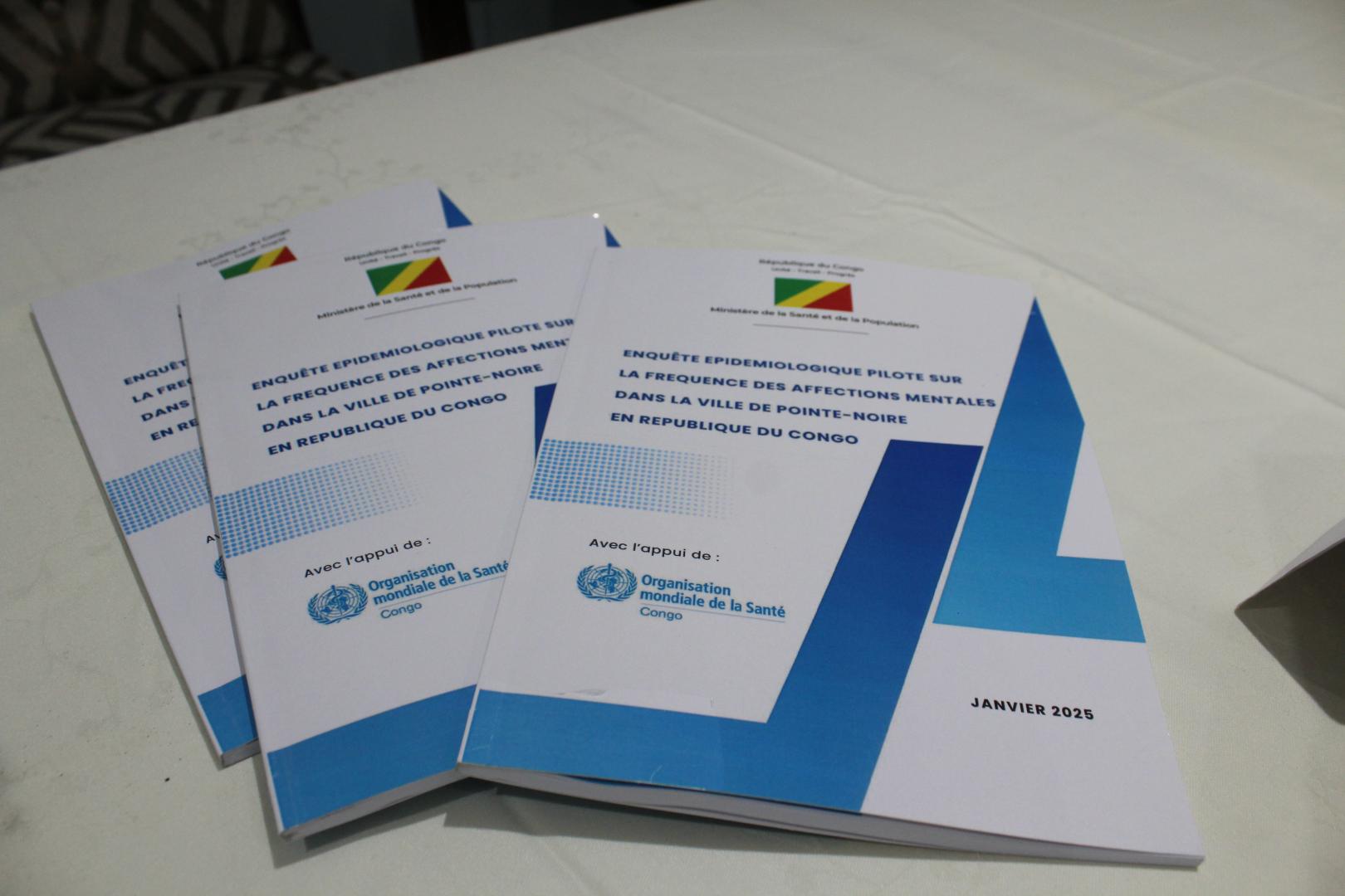 Rapport de l’enquête épidémiologique pilote sur la fréquence des affections mentales à Pointe-Noire