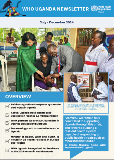 WHO Uganda Newsletter (July-December 2024)