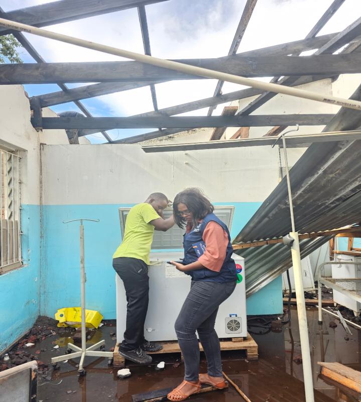 Cyclone Chido disturbed lifesaving services in facilities in most districts of central and southern Malawi