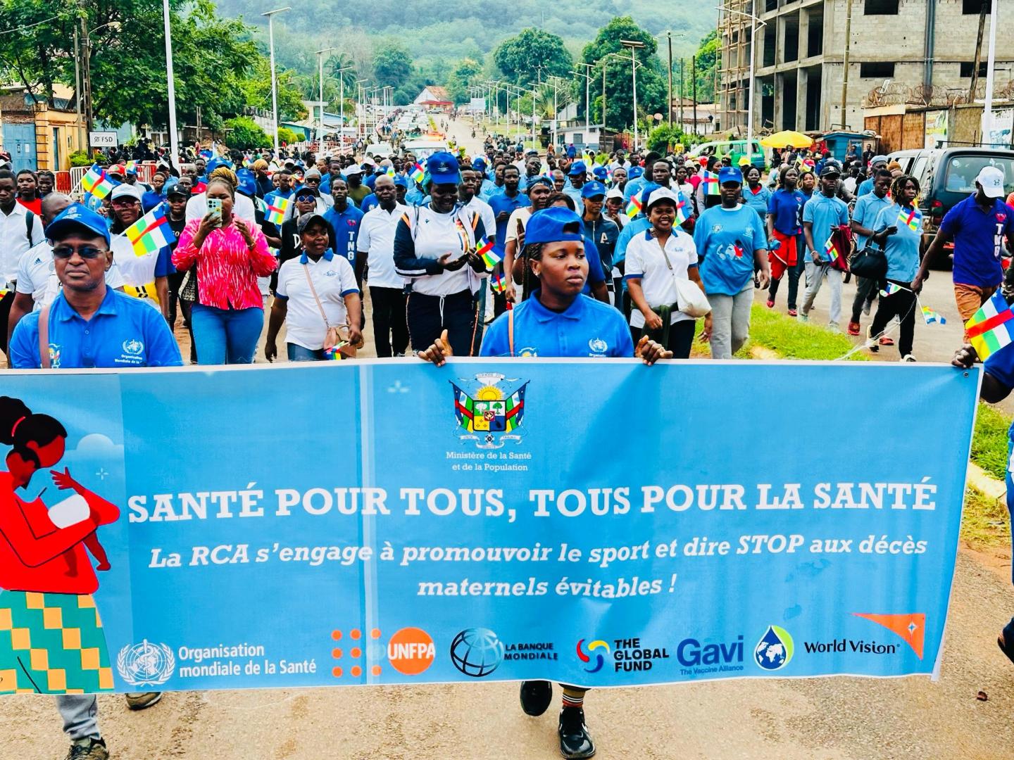 Journée Mondiale de la Santé en RCA