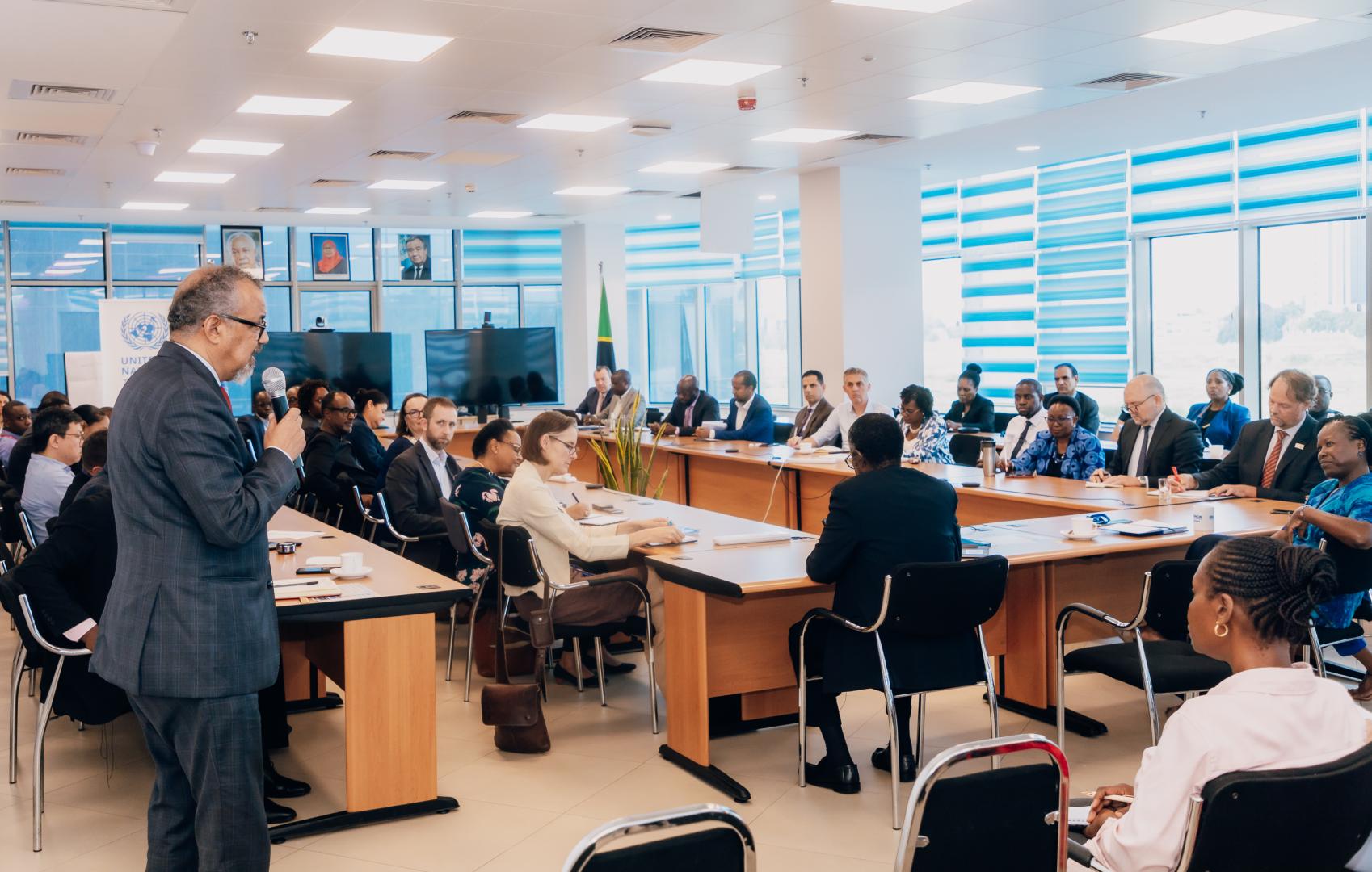 WHO Director-General Visits Tanzania, Commends Leadership on Health Reforms and Marburg Response