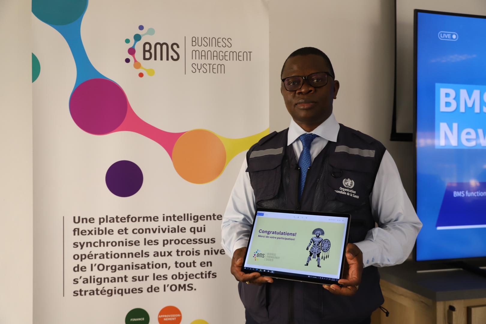 Première en Afrique francophone : l’OMS Congo teste le module HCM du BMS