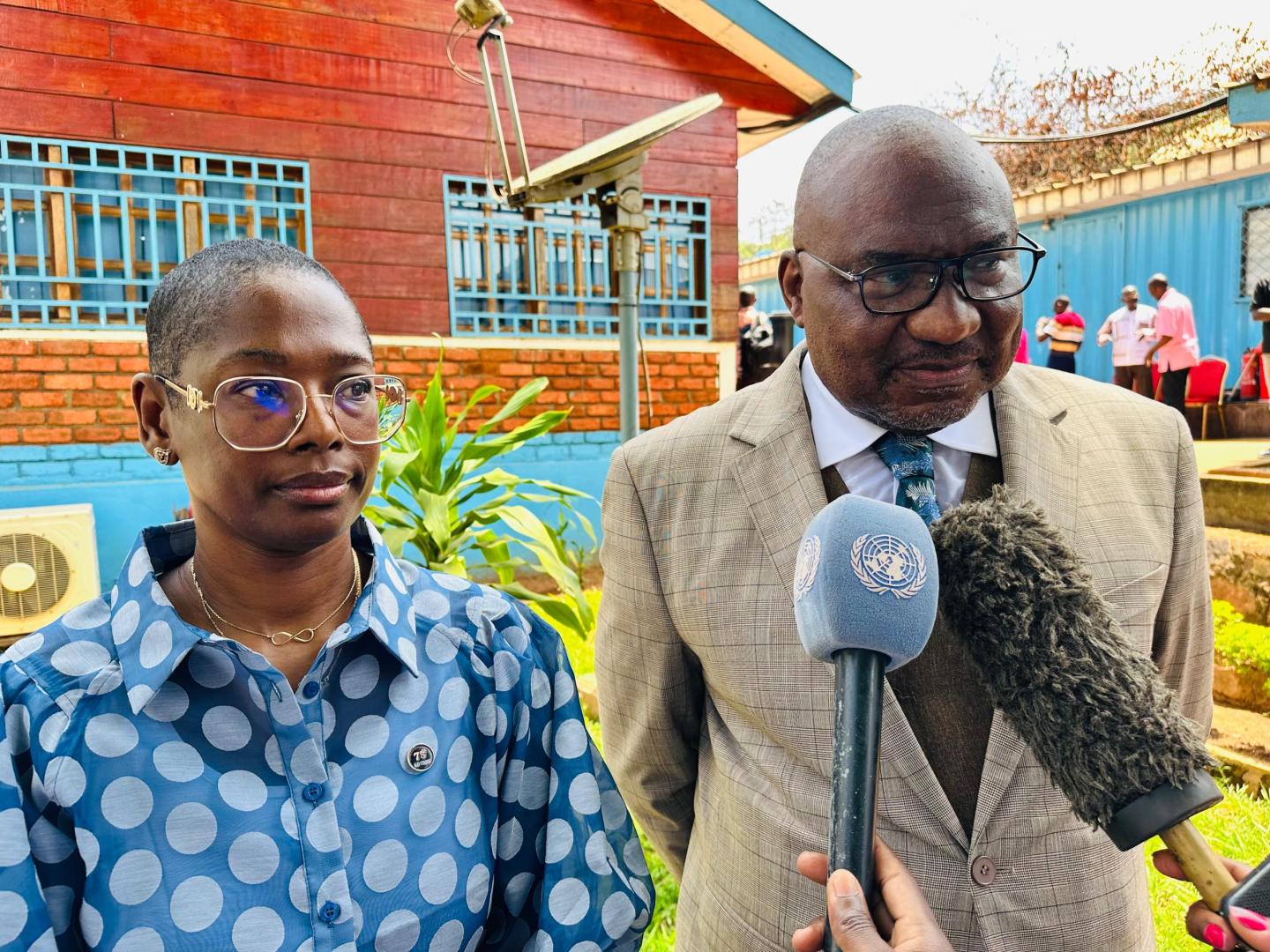 Interview du Ministre de la Fonction Publique et de la Représentante de l'OMS