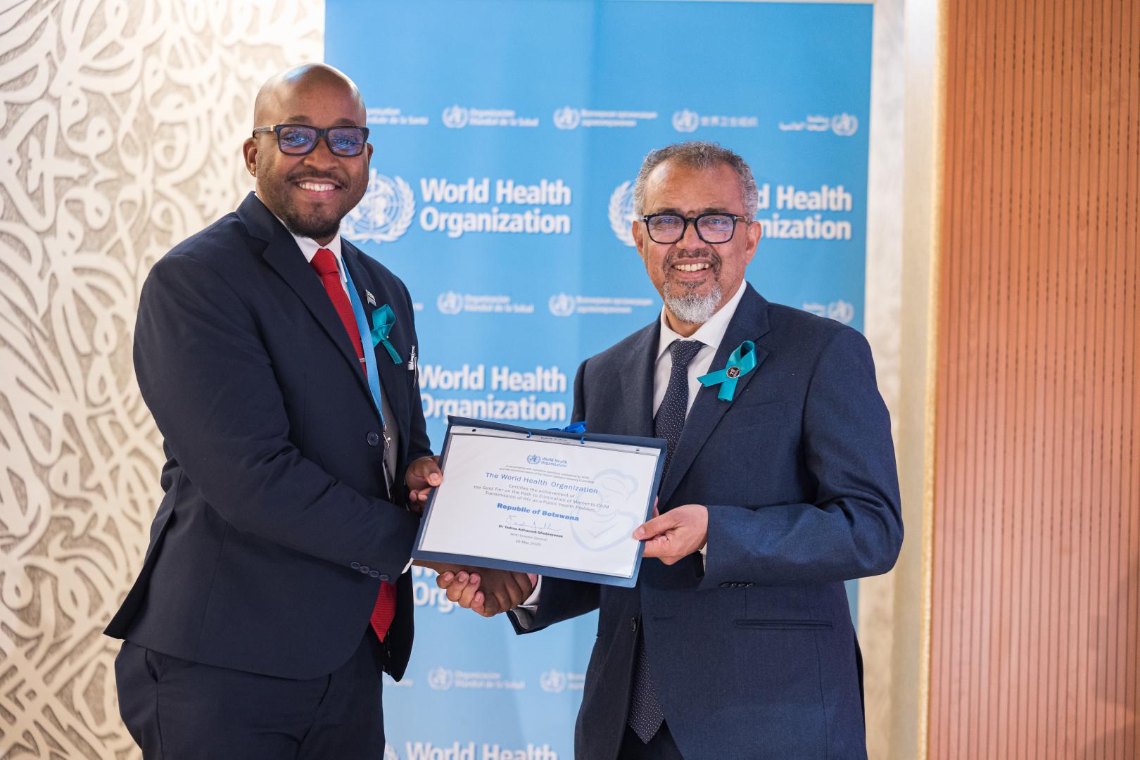 Botswana leads the way in eliminating mother-to-child transmission of HIV