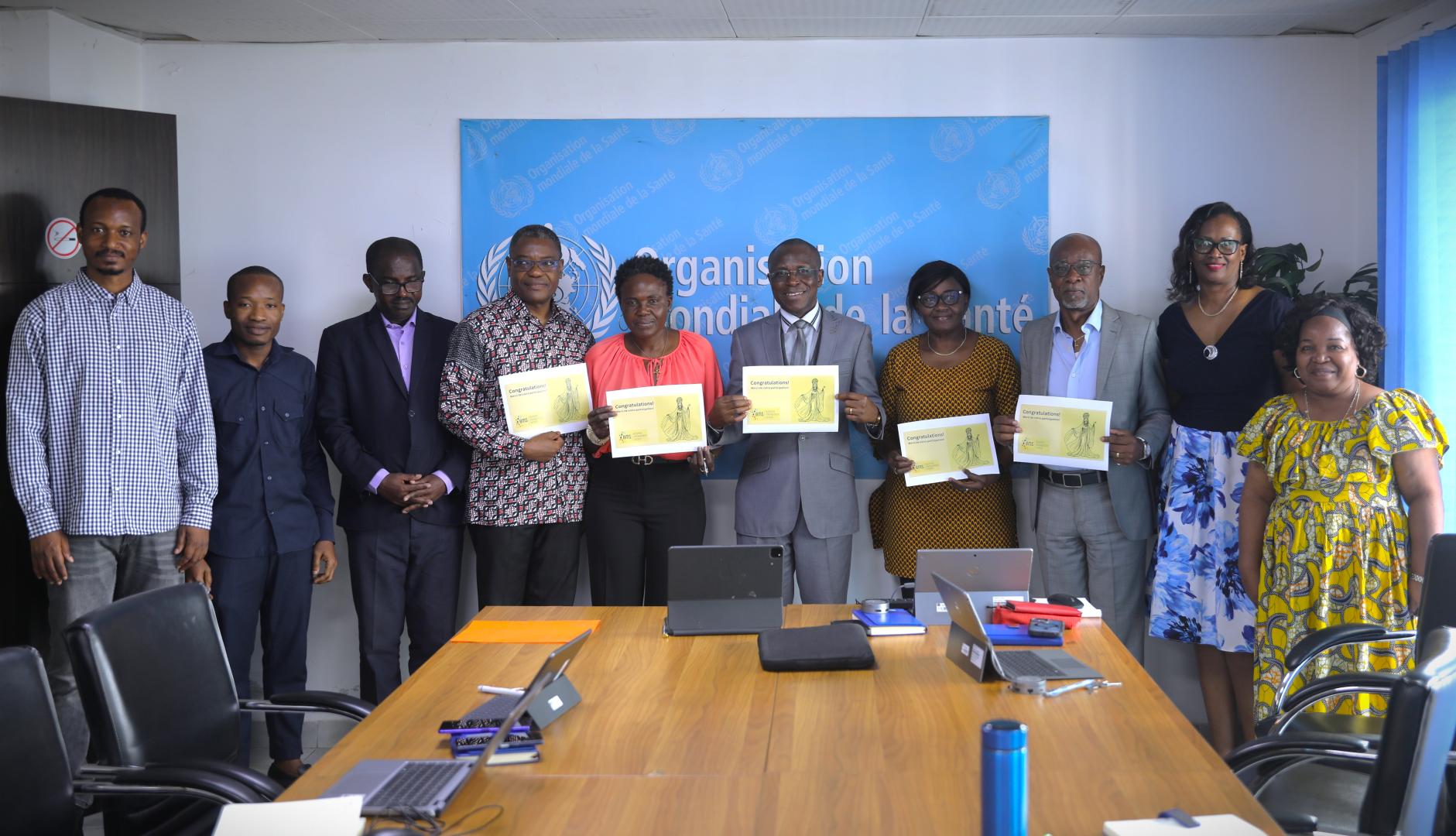 Testé et approuvé, le Laboratoire BMS séduit le personnel de l’OMS Gabon 