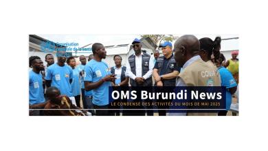 Bulletin mensuel OMS BURUNDI -Mai 2025