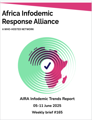 AIRA Infodemic Trends Report 05-11 June 2025  