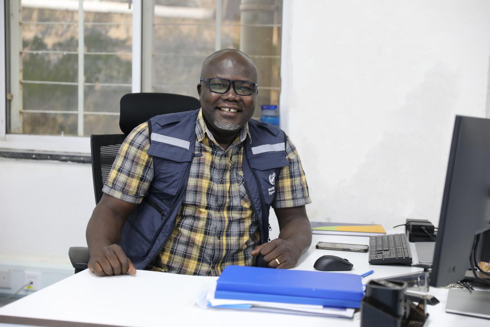 Twenty years of service and still counting: Patrick Wokorach’s journey with WHO