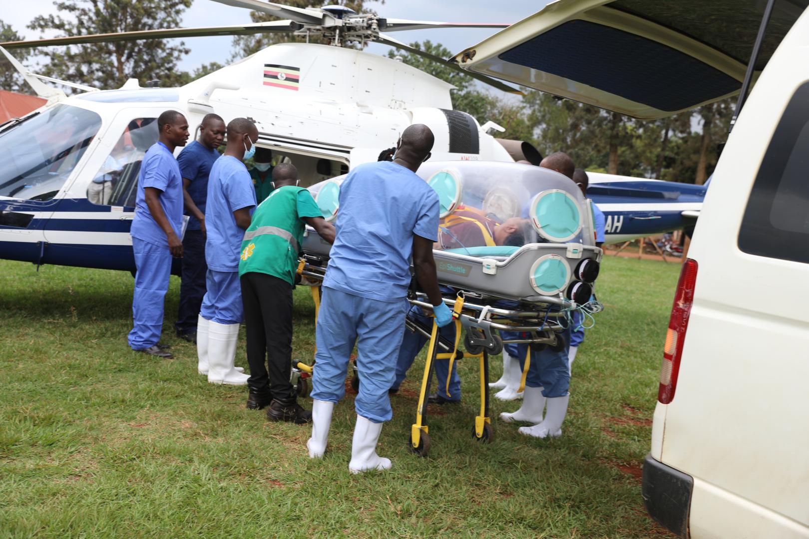 Uganda conducts filovirus full-scale response simulation exercise for the national Emergency Medical Team 