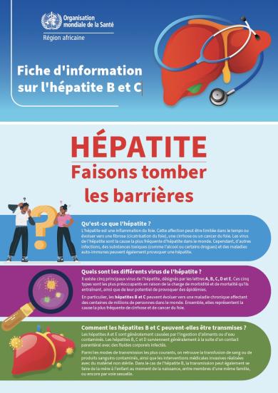 Fiche d'information sur l'hépatite B et C