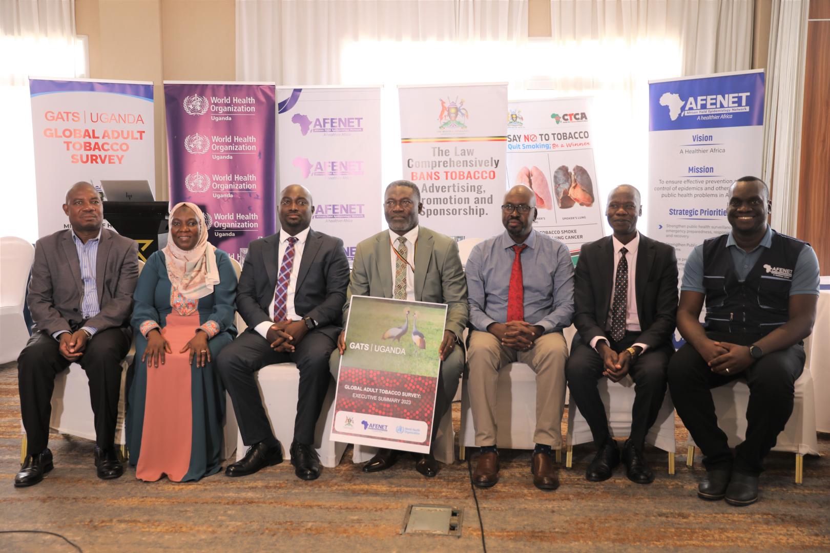 Uganda launches Global Adult Tobacco Survey report, reaffirming commitment to safeguard youth from tobacco harm