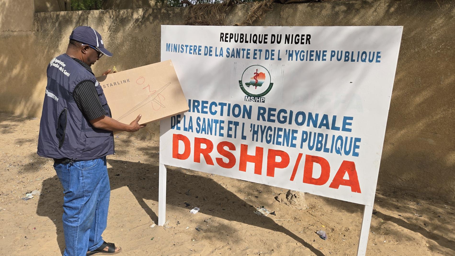 L’OMS appuie le déploiement de la connectivité numérique dans les Directions régionales sanitaires au Niger 