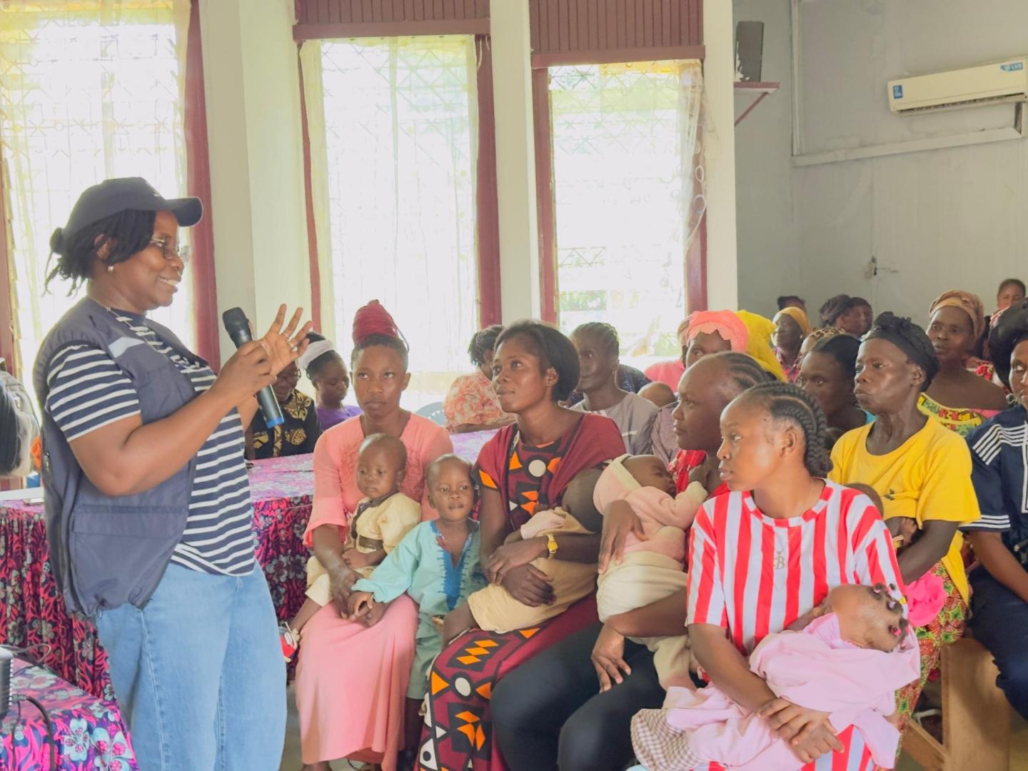 Semaine mondiale de l'allaitement maternel 2025 en RCA