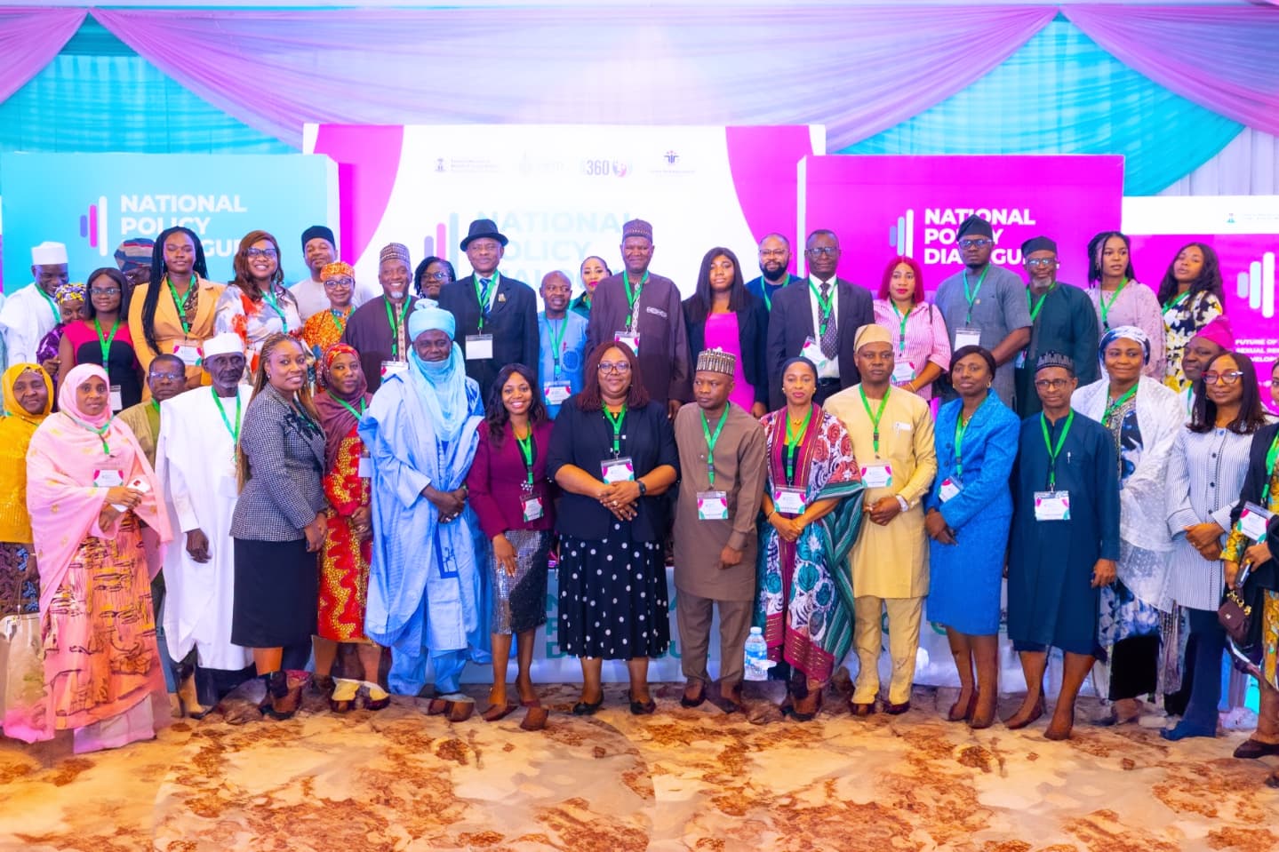 Group photo of participants at the National Policy Dialogue on the Future of the Adolescent and Youth Sexual Reproductive Health and Development
