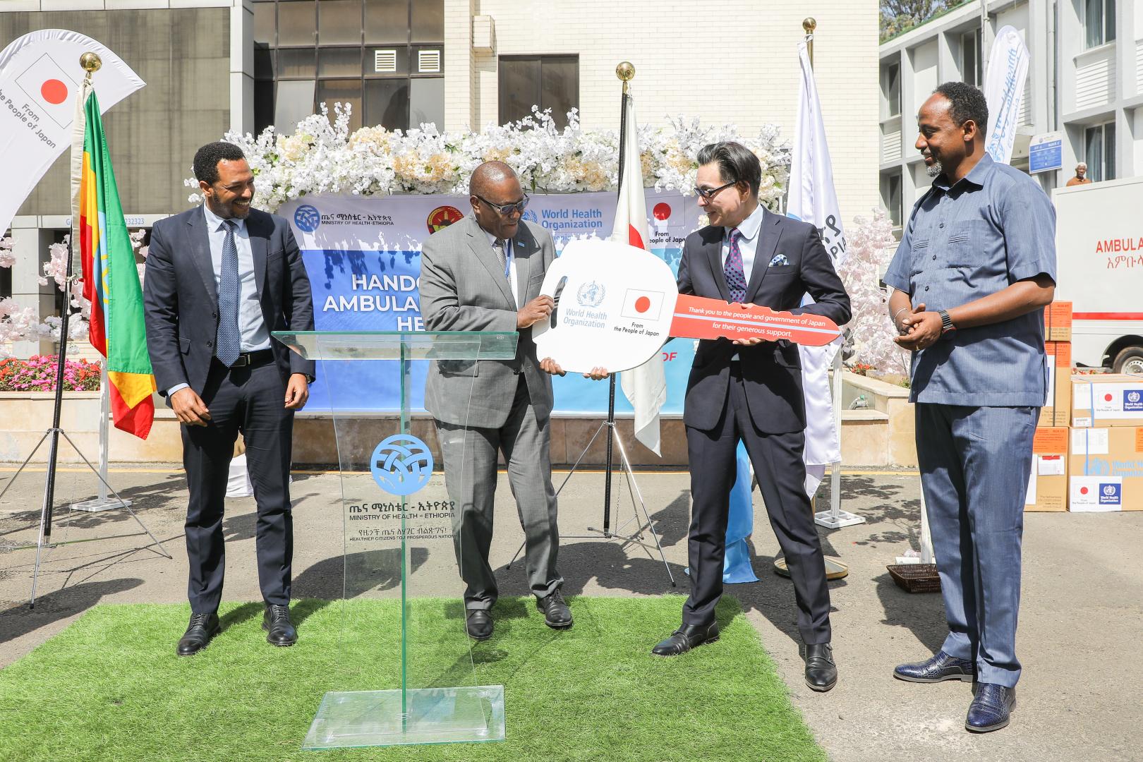 Japan and WHO Restore Health Services and Boost Emergency Response in Tigray 