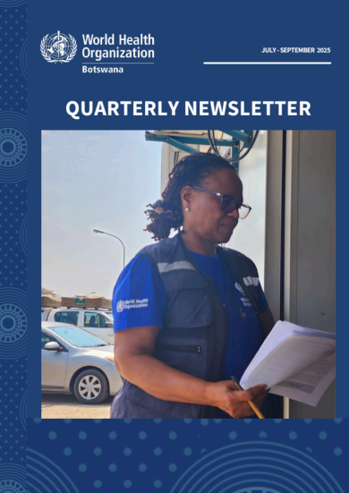 WHO Botswana Q3 Newsletter 2025