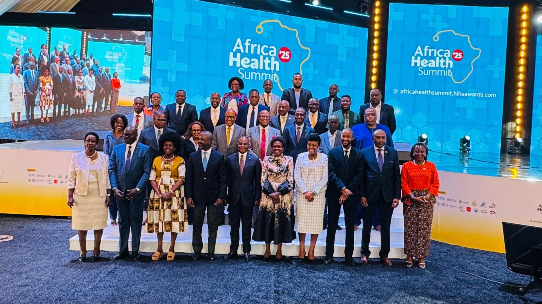 Participants at the summit in a group photo