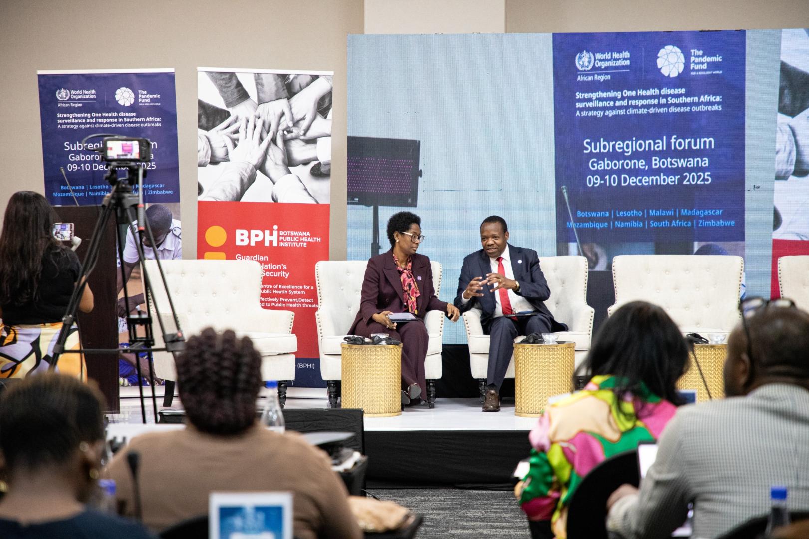 Pandemic Fund Subregional Forum in Gaborone, 9-10 December 2025