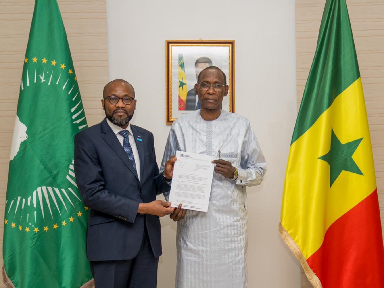 Dr N’da Konan Michel Yao officiellement accrédité Représentant résident de l’OMS au Sénégal