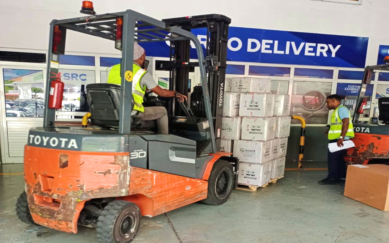 Seychelles’ first consignment of medicines arrives in the country