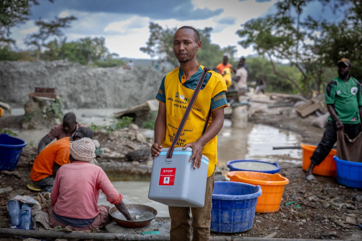 Cholera vaccination campaign, Narok, Kenya 2025
