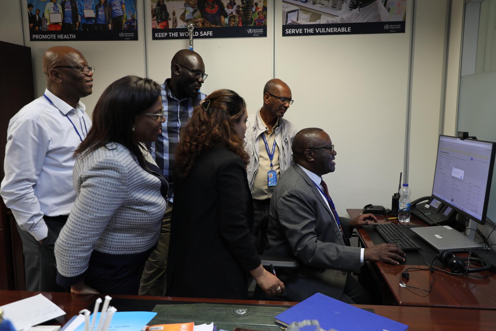 WHO Ethiopia Leads by Example in Transition to New Business Management System