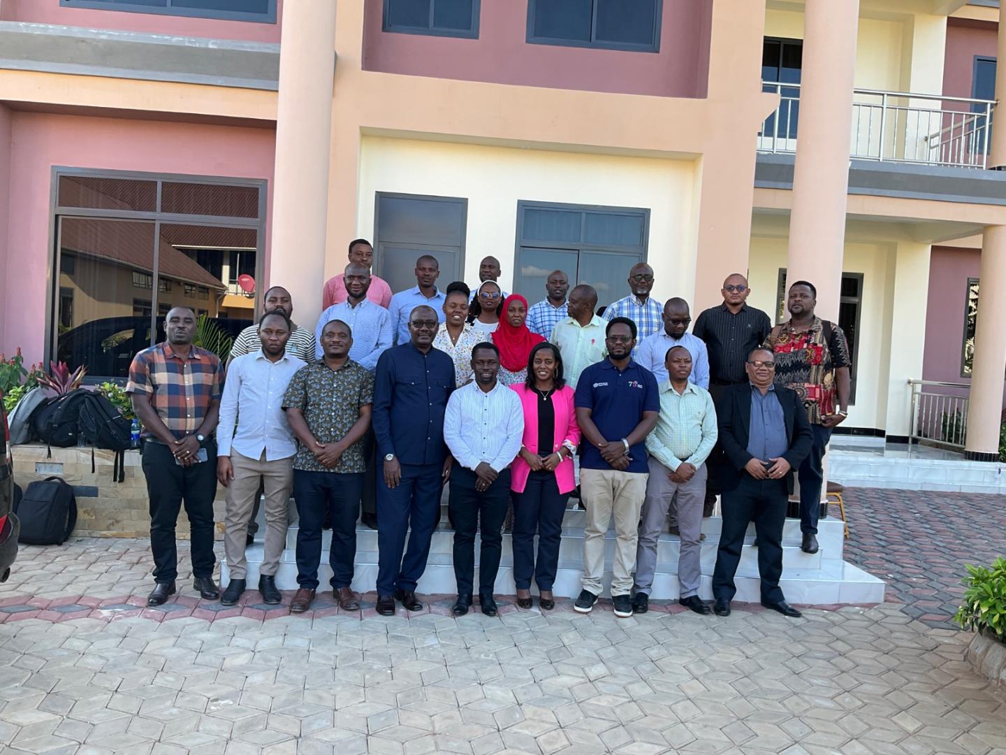 Group photo from training with Tanzania's IDSR Technical Working Group