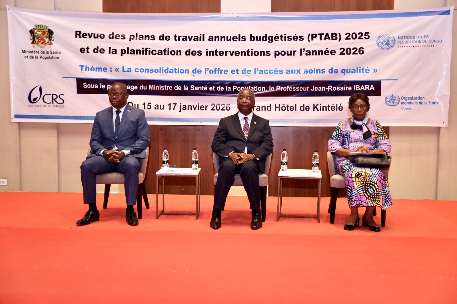 Lancement de la revue des performances du secteur santé