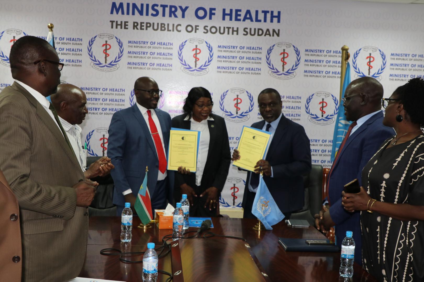 Signing agreement for the construction of a Permanent WHO Country Office Headquarters| Juba, 25 February 2026