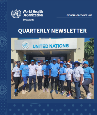 WHO Botswana Q4 Newsletter 2025