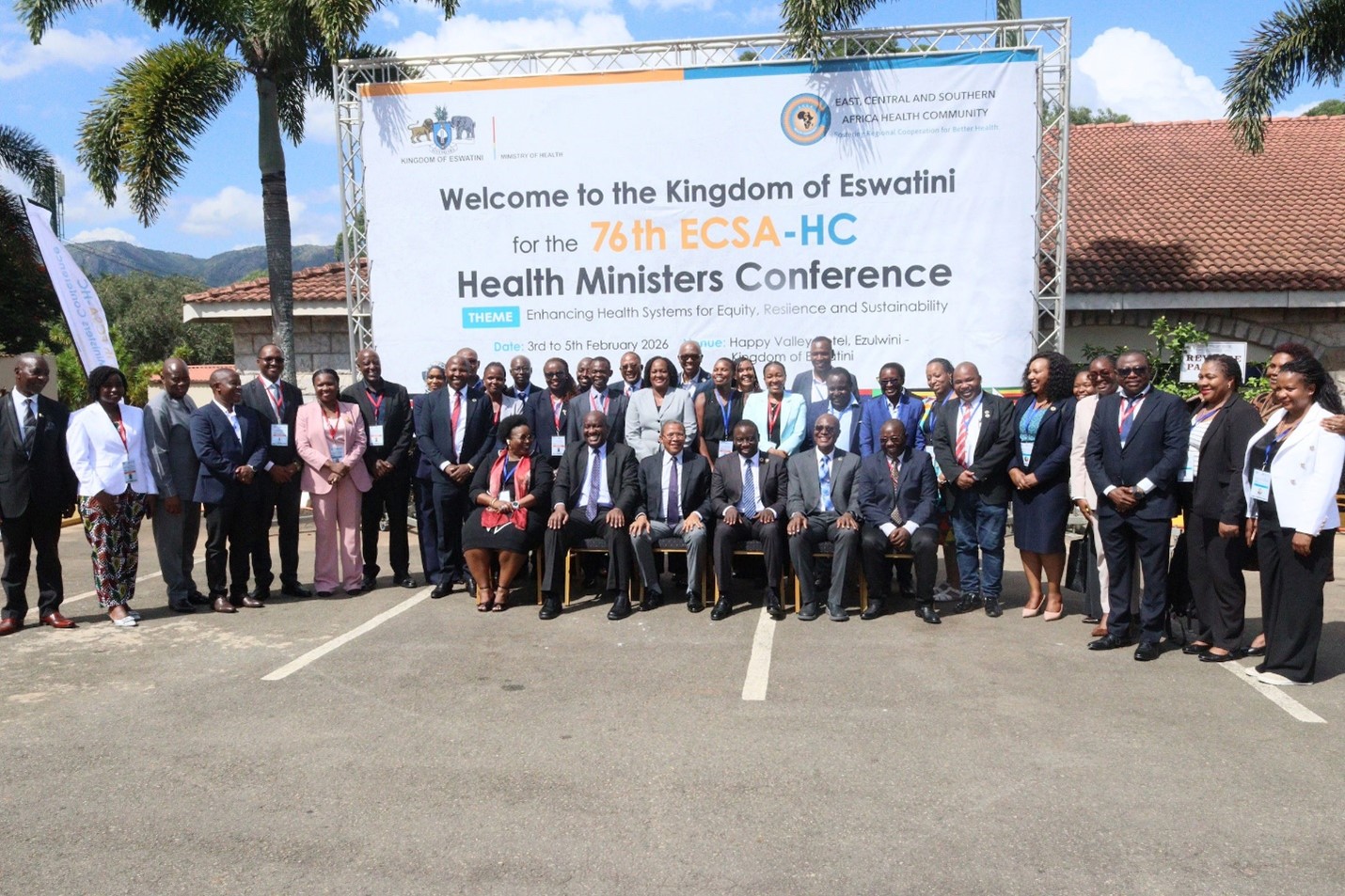 Eswatini assumes the chair of East, Southern and Central Africa Health Community