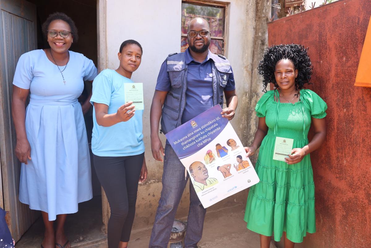 The mpox vaccination drive in Blantyre Malawi