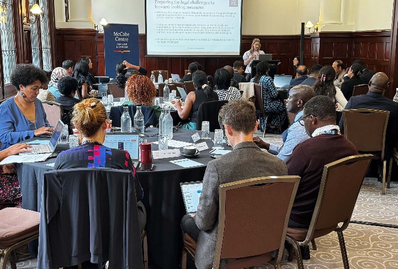 WHO AFRO Strengthens Legal Capacity for Tobacco Control Through Advanced Training Partnership with McCabe Centre